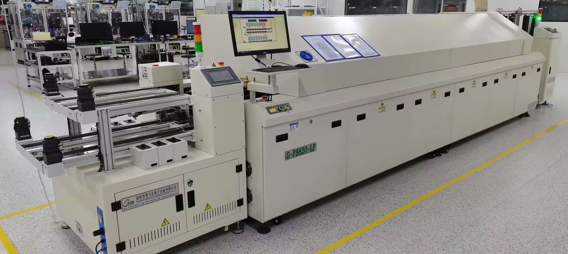 國內產回流焊一般有多少個溫區？