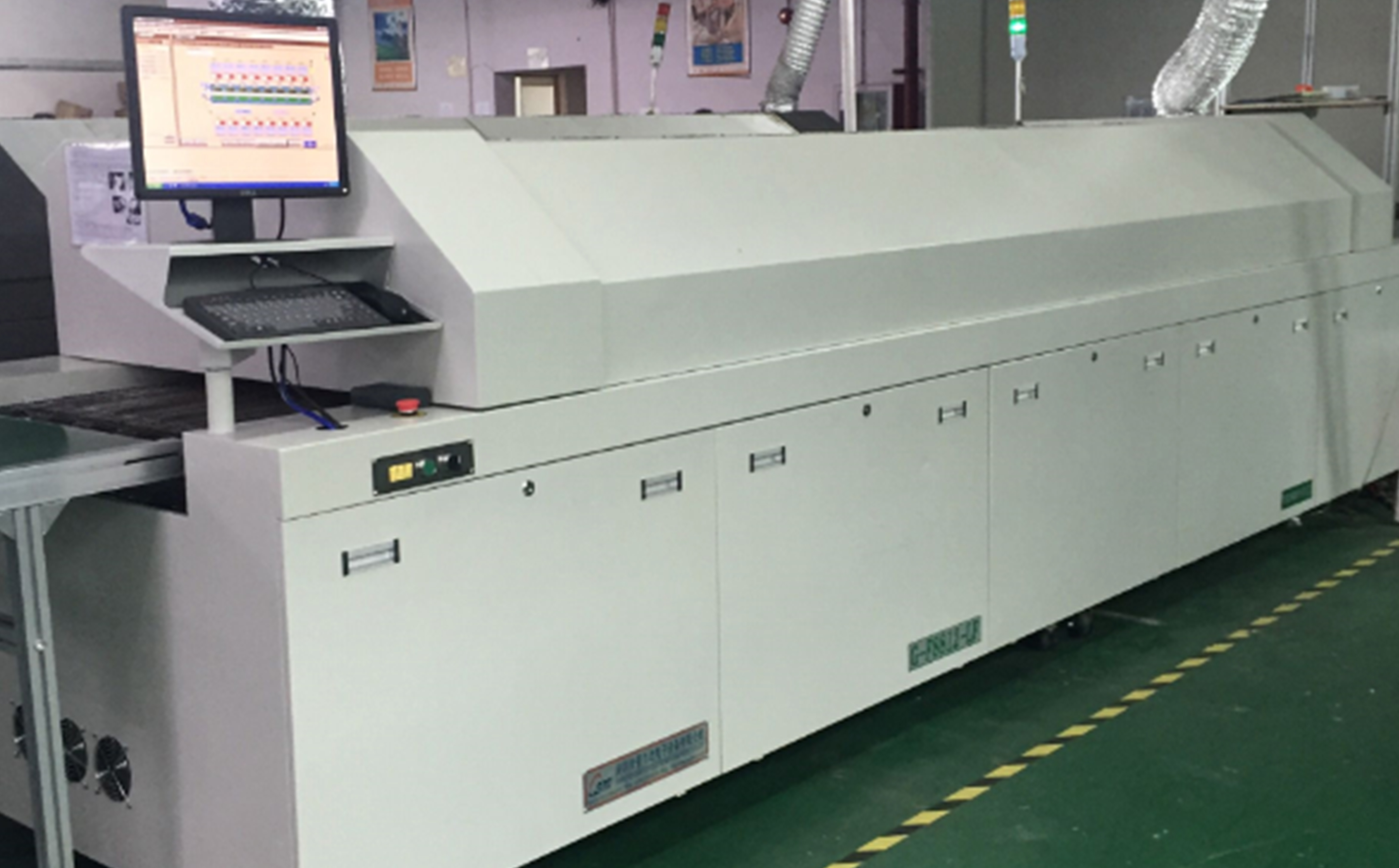 LED燈珠焊接回流爐溫度設定多少？